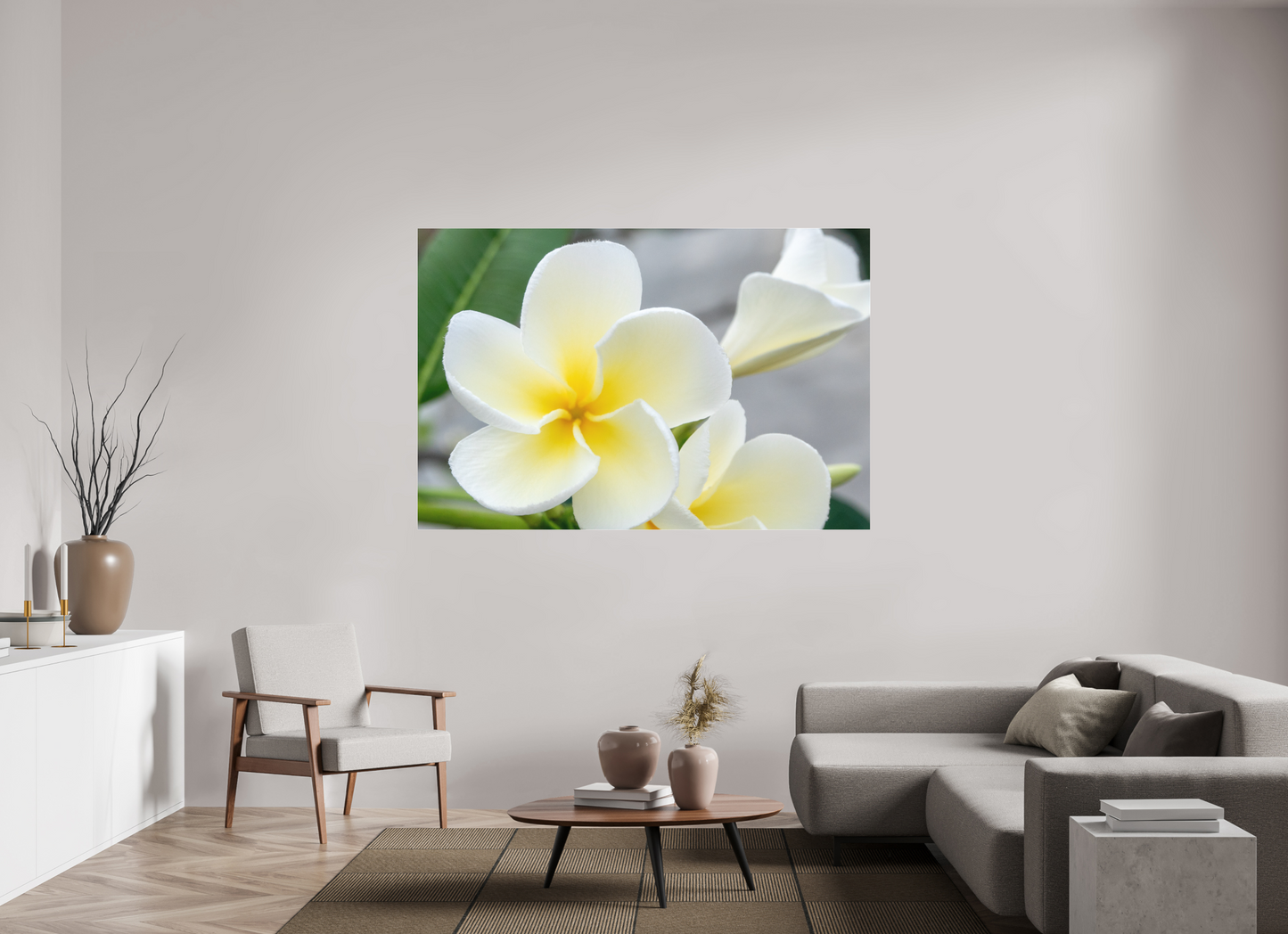 180 x 120 cm, Fine Art Pigmentdruck hinter Acrylglas (matt) Flowers 2