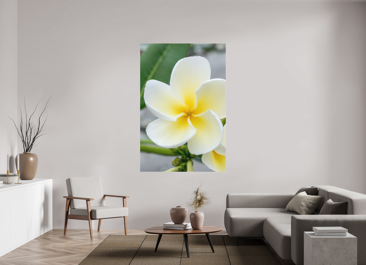 120 x 180 cm, Fine Art Pigmentdruck hinter Acrylglas (glänzend) Flowers 1