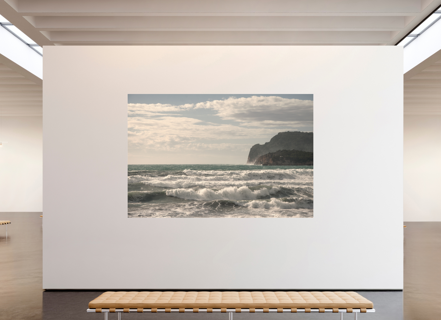 270 x 180 cm, Fine Art Pigmentdruck hinter Acrylglas (matt) West Coast 1 (Mallorca)