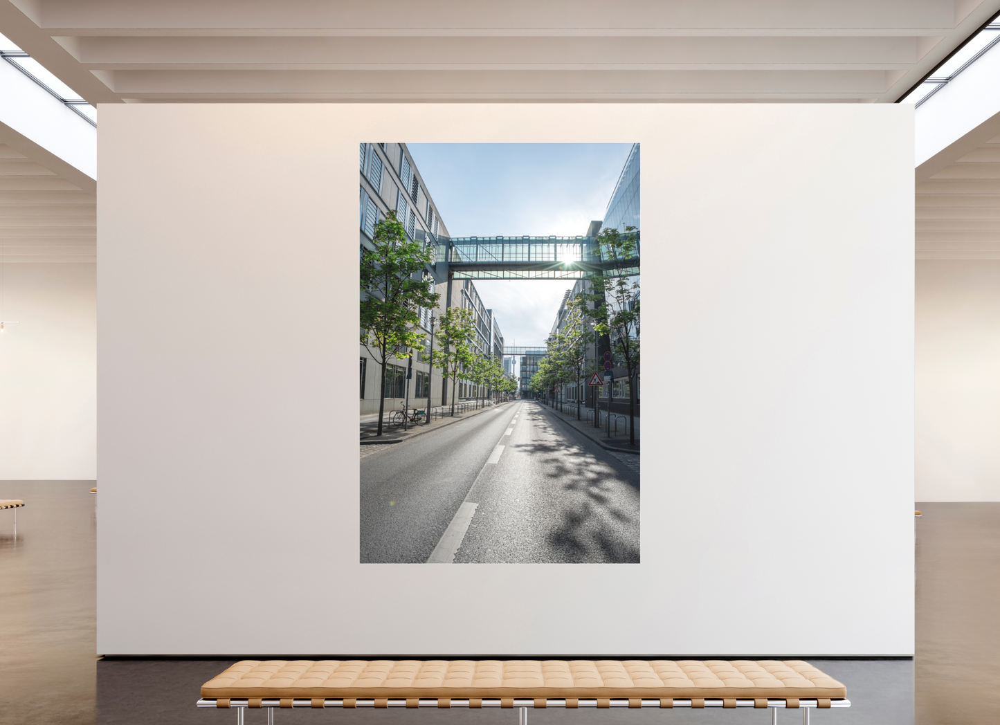 180 x 270 cm, Fine Art Pigmentdruck hinter Acrylglas (matt) Berlin Corona Pandemic 4 (2020)