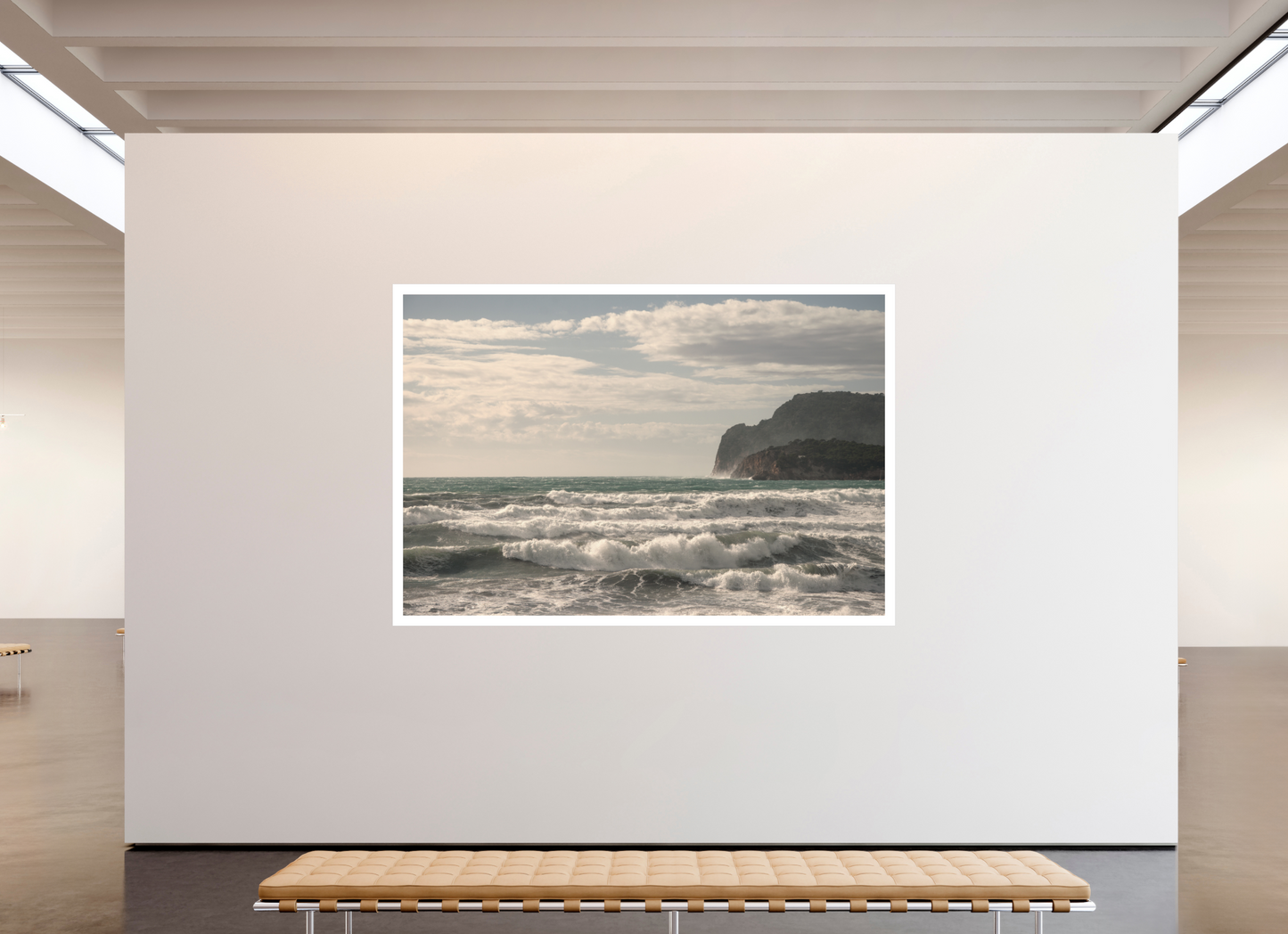 240 x 160 cm, 1. Fine Art Pigmentdruck hinter Acrylglas mit Weißrand West Coast 1