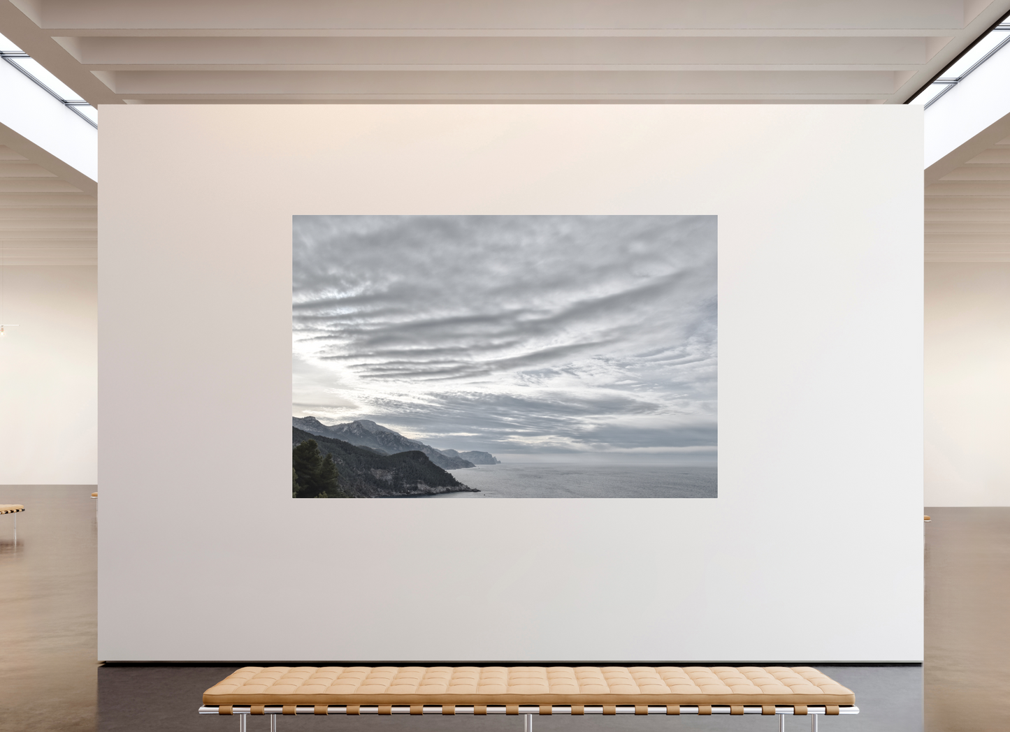 270 x 180 cm, Fine Art Pigmentdruck hinter Acrylglas (matt) North Coast 1 (Mallorca)