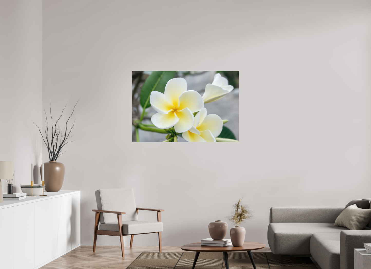 120 x 80 cm, Fine Art Pigmentdruck hinter Acrylglas (glänzend) Flowers 3