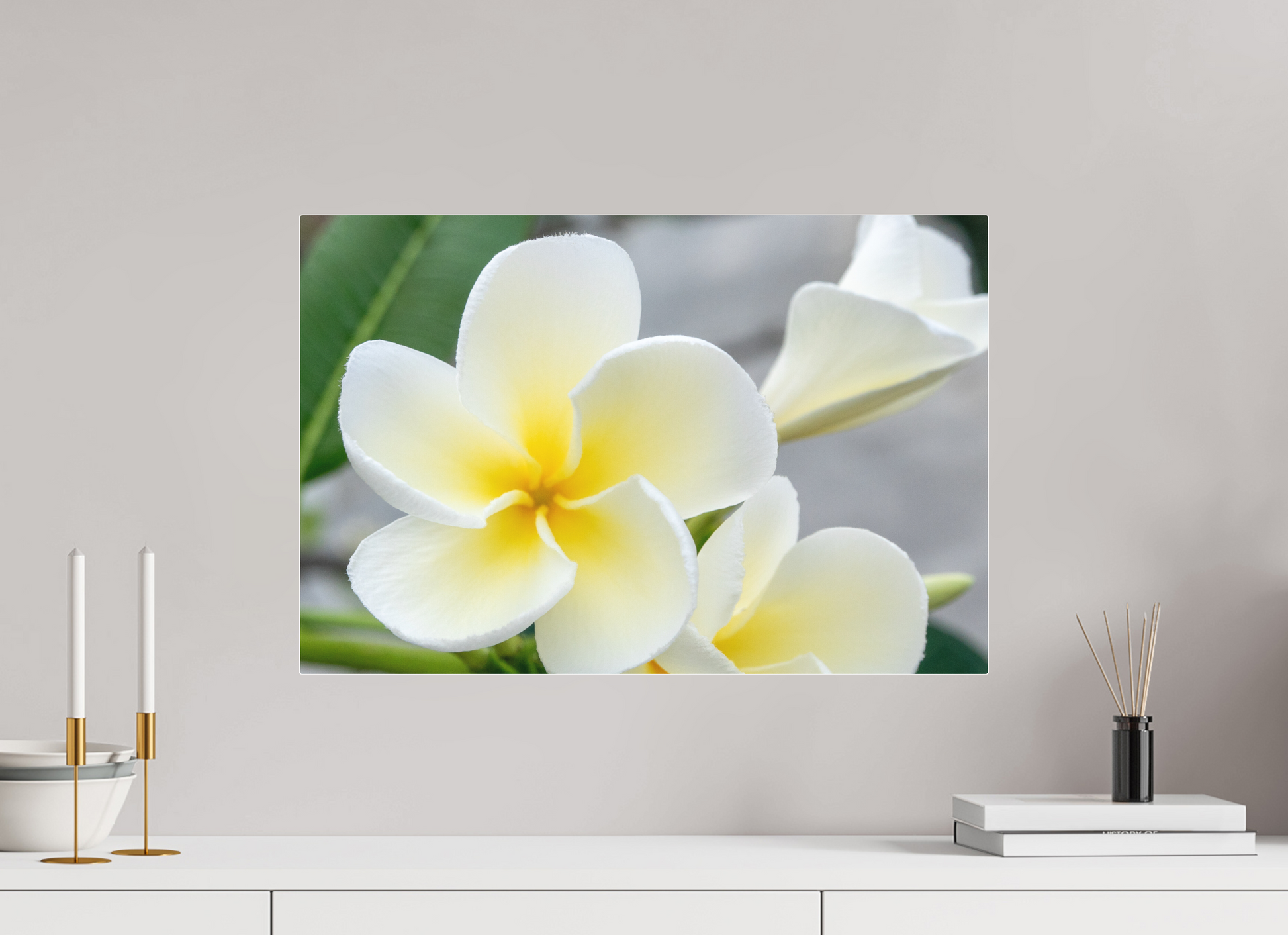 60 x 40 cm, Fine Art Pigmentdruck hinter Acrylglas (matt) Flowers 2