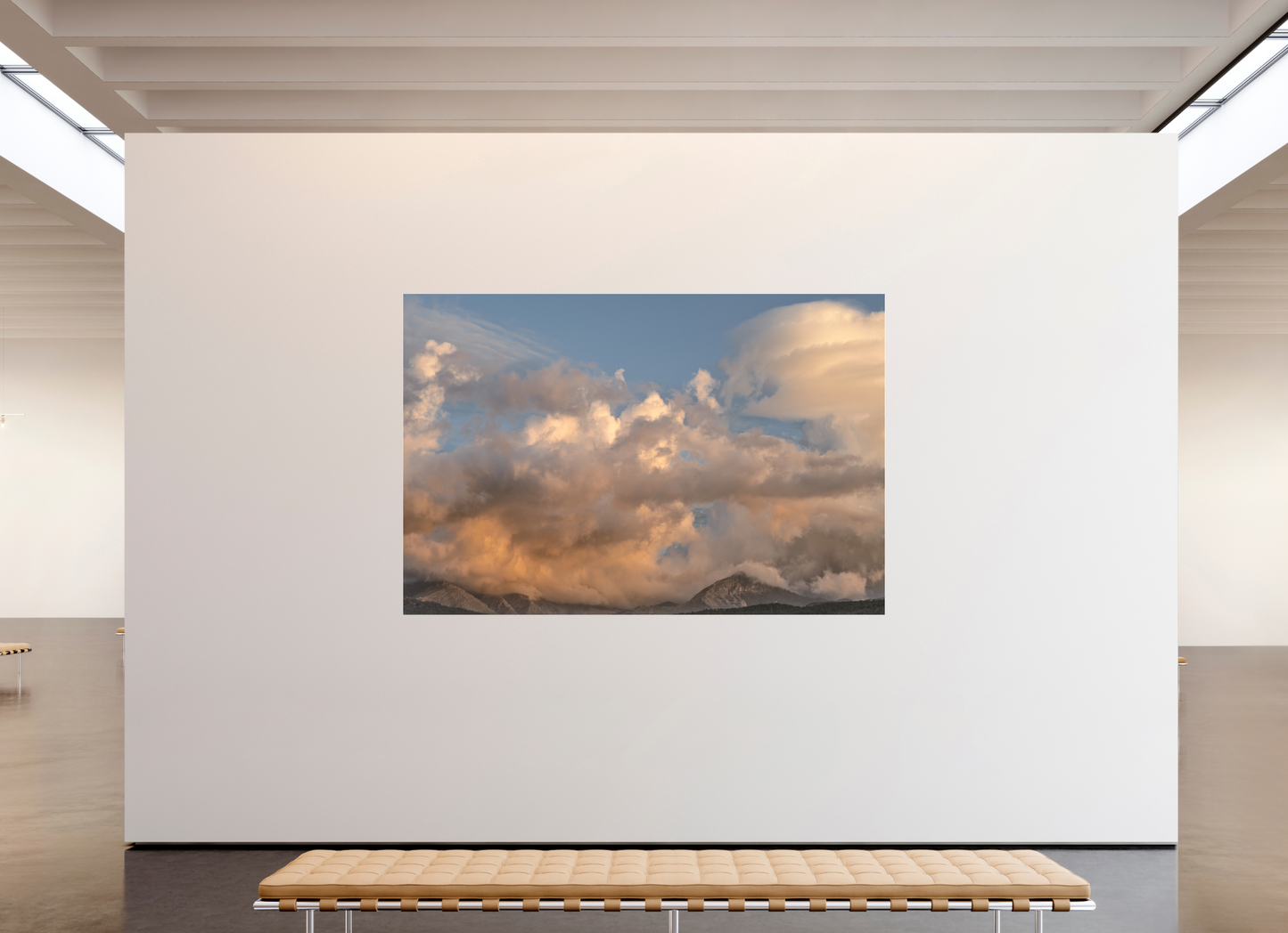 240 x 160 cm, Fine Art Pigmentdruck hinter Acrylglas (matt) Puig de Galatzó (Mallorca)