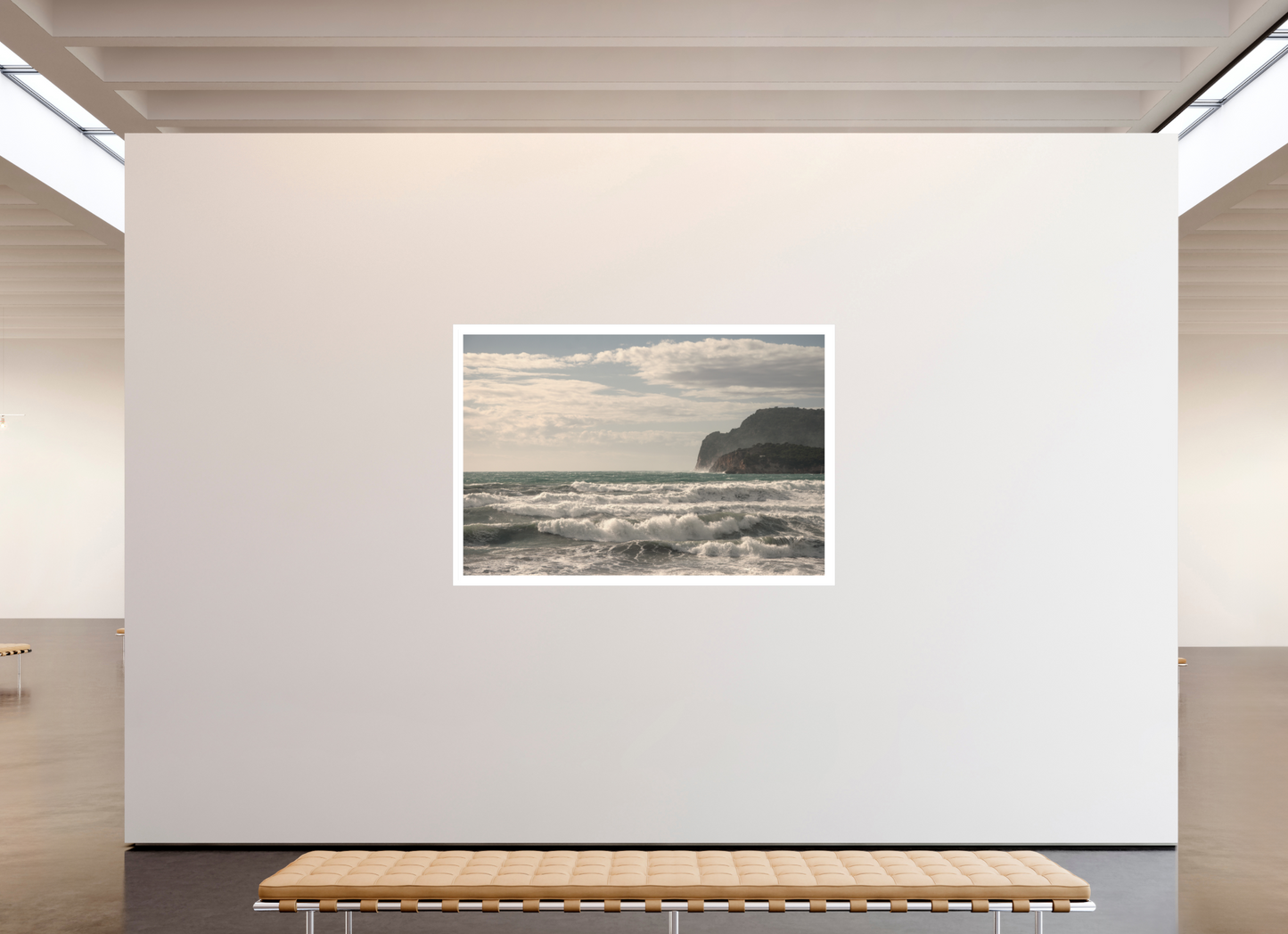 180 x 120 cm, 1. Fine Art Pigmentdruck hinter Acrylglas mit Weißrand West Coast 1