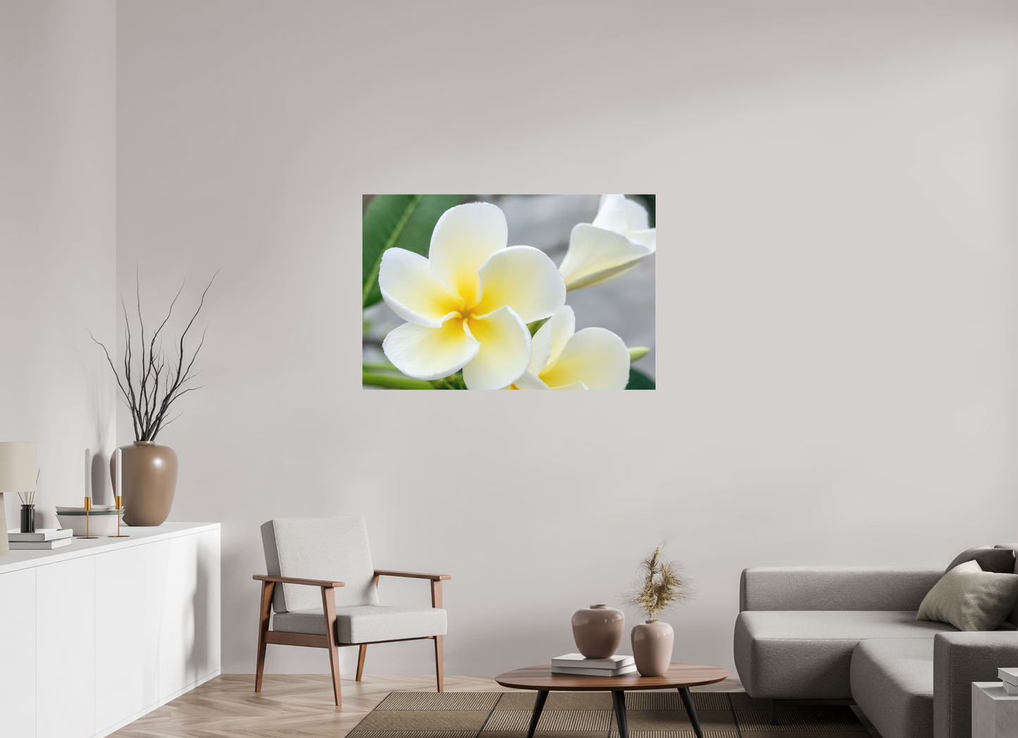 120 x 80 cm, Fine Art Pigmentdruck hinter Acrylglas (matt) Flowers 2