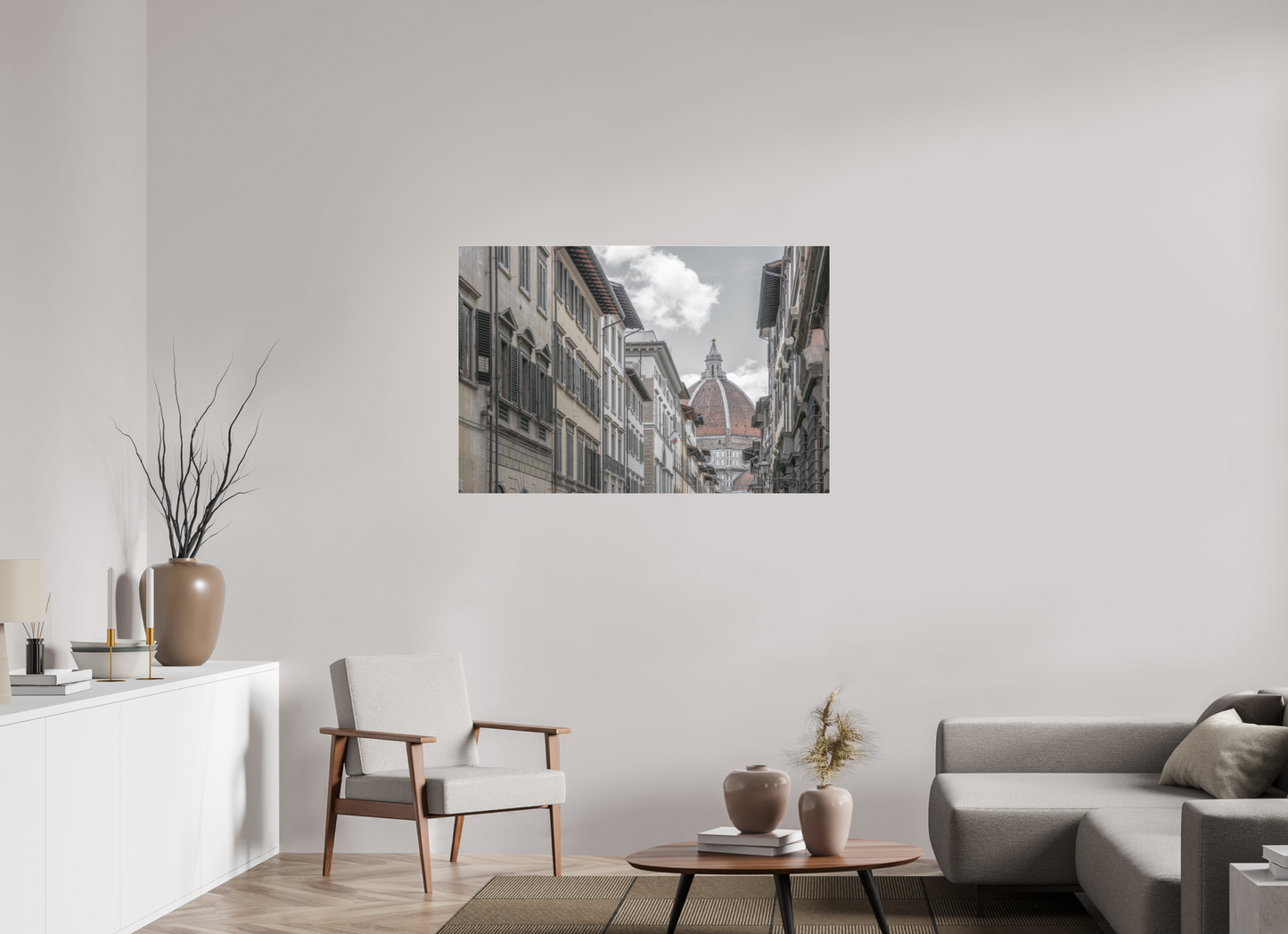 120 x 80 cm, Fine Art Pigmentdruck hinter Acrylglas (glänzend) Florence 2 (Italy)