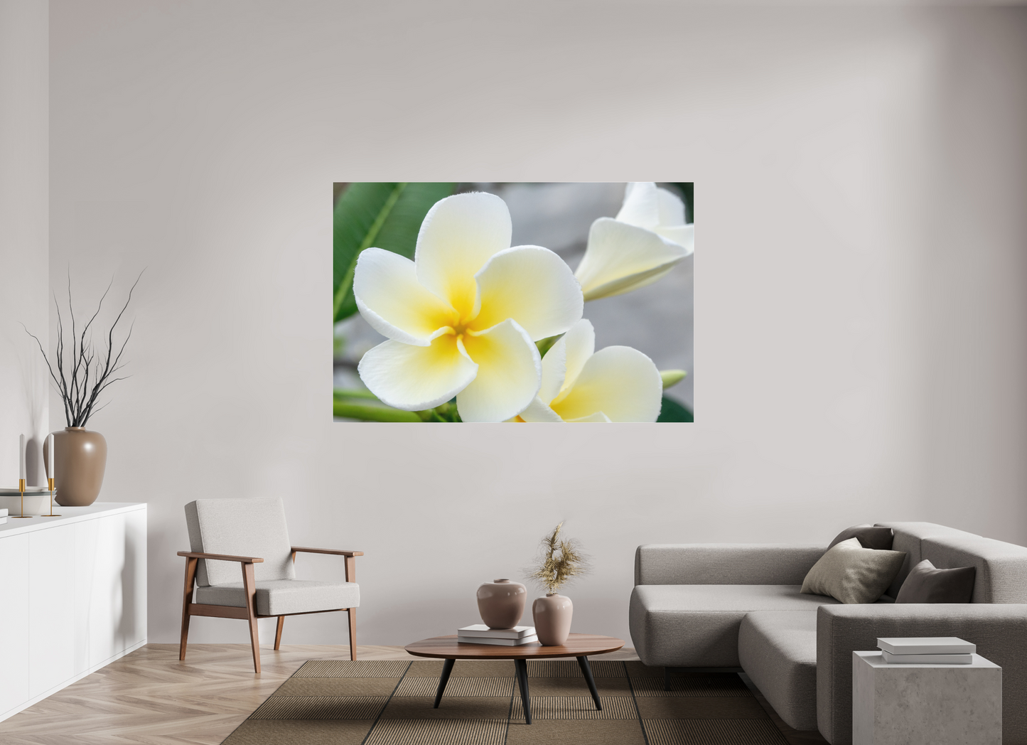 180 x 120 cm, Fine Art Pigmentdruck hinter Acrylglas (glänzend) Flowers 2