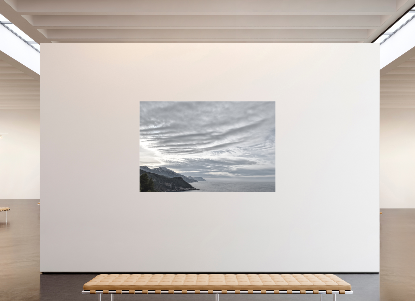 210 x 140 cm, Fine Art Pigmentdruck hinter Acrylglas (matt) North Coast 1 (Mallorca)