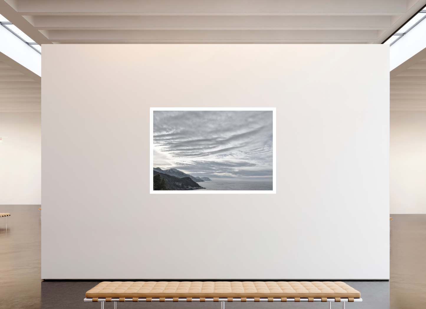 180 x 120 cm, 1. Fine Art Pigmentdruck hinter Acrylglas mit Weißrand North Coast 1